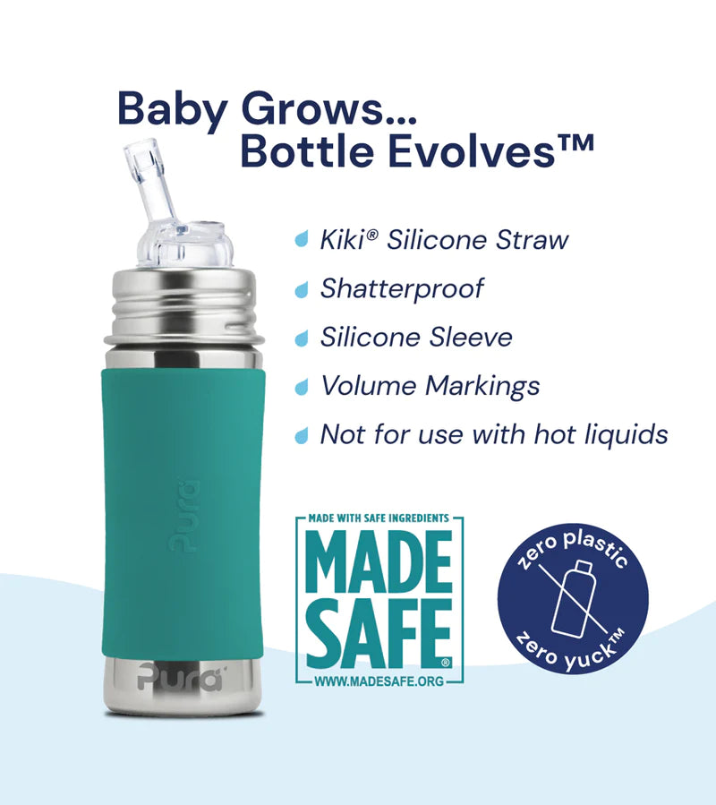 Kiki™ 11oz Straw / Kiddo Straw Bottle (~325mL)