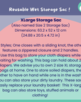 Storage Sac Size 2 (Zipper) - NEW