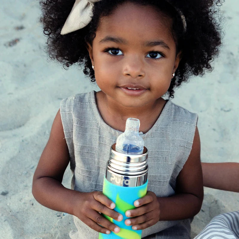 Kiki™ 9oz Sippy Bottle (Insulated) (~267mL)