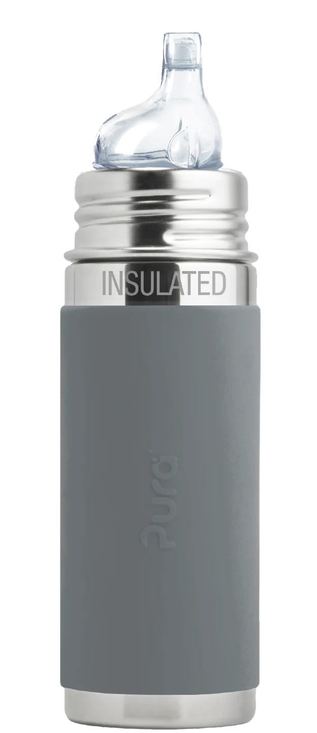Kiki™ 9oz Sippy Bottle (Insulated) (~267mL)