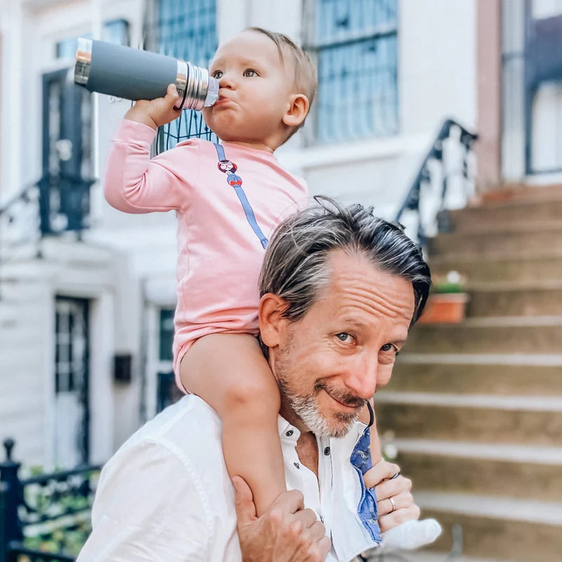 Kiki™ 9oz Straw / Kiddo Straw Bottle (Insulated) (~267mL)