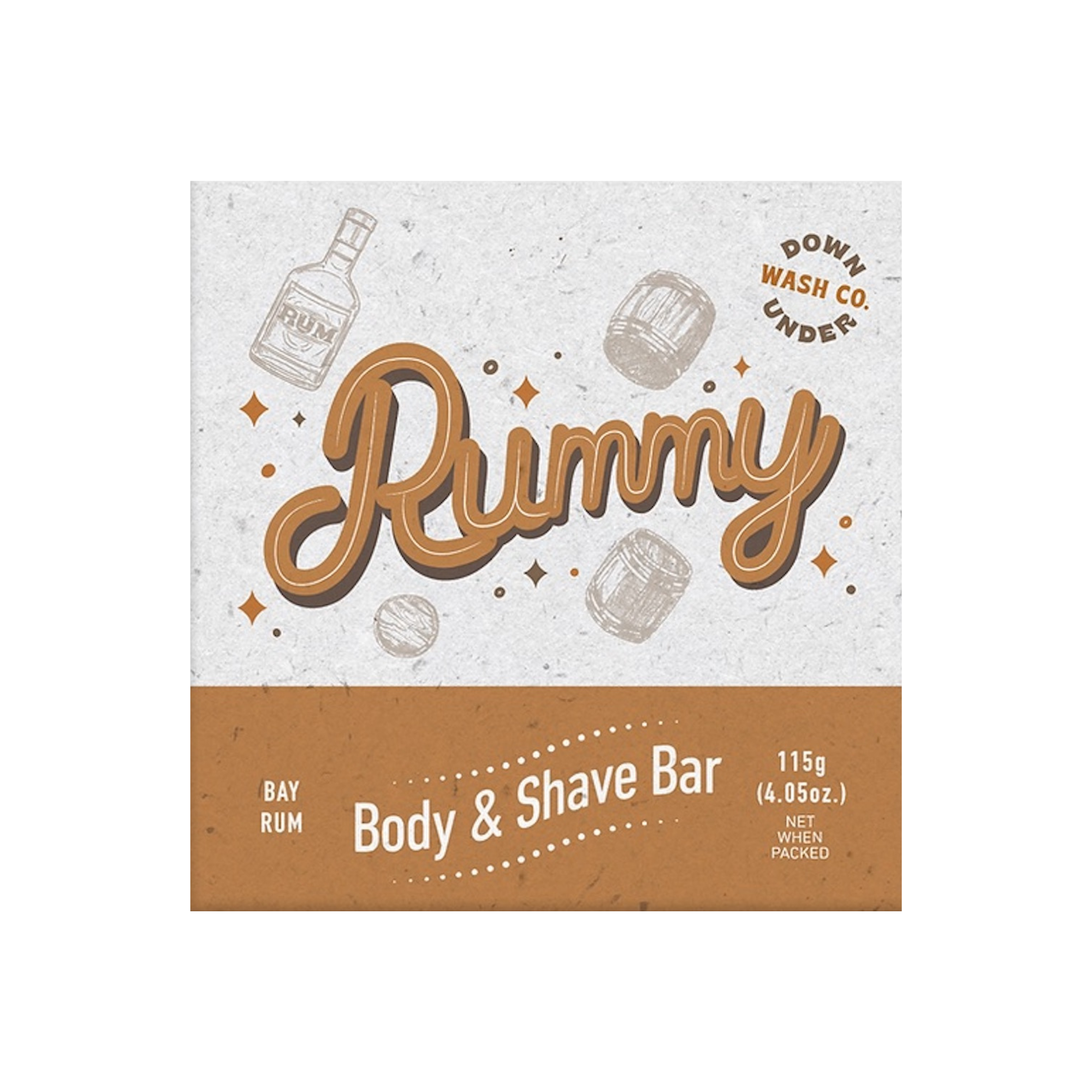 Rummy Body & Shave Soap Bar