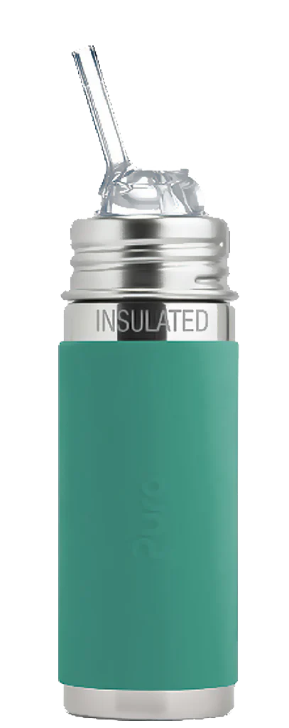 Kiki™ 9oz Straw / Kiddo Straw Bottle (Insulated) (~267mL)
