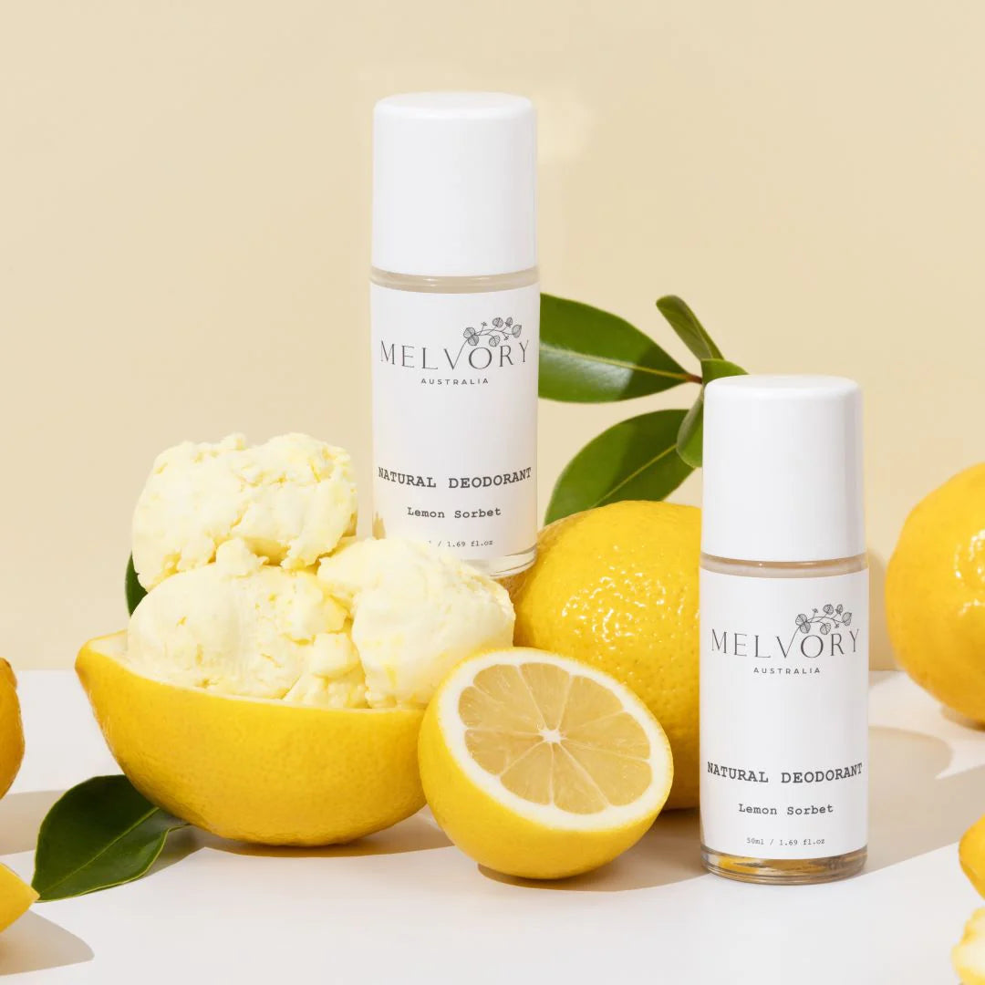 ** Preorder ONLY ** Natural Deodorant Lemon Sorbet