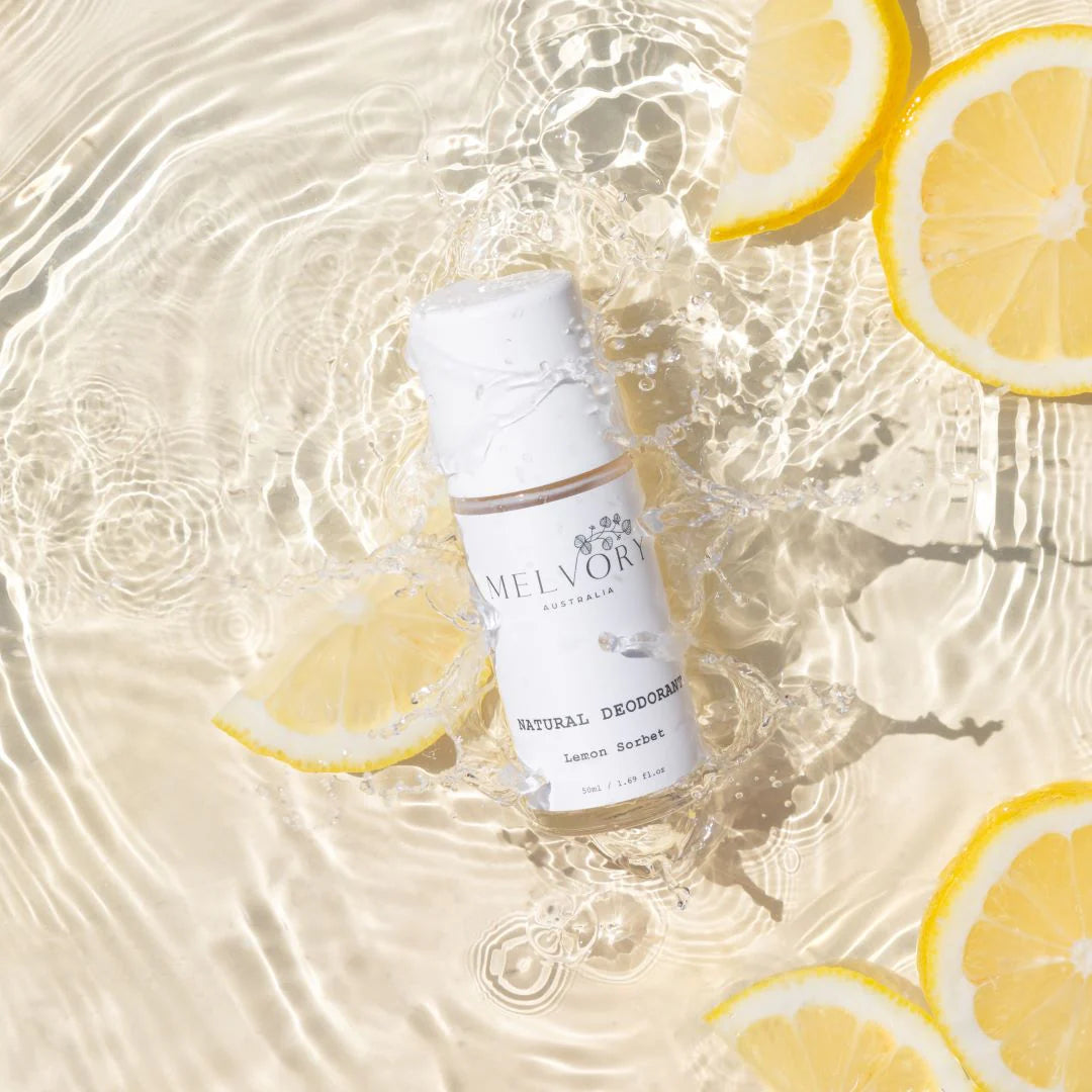 ** Preorder ONLY ** Natural Deodorant Lemon Sorbet