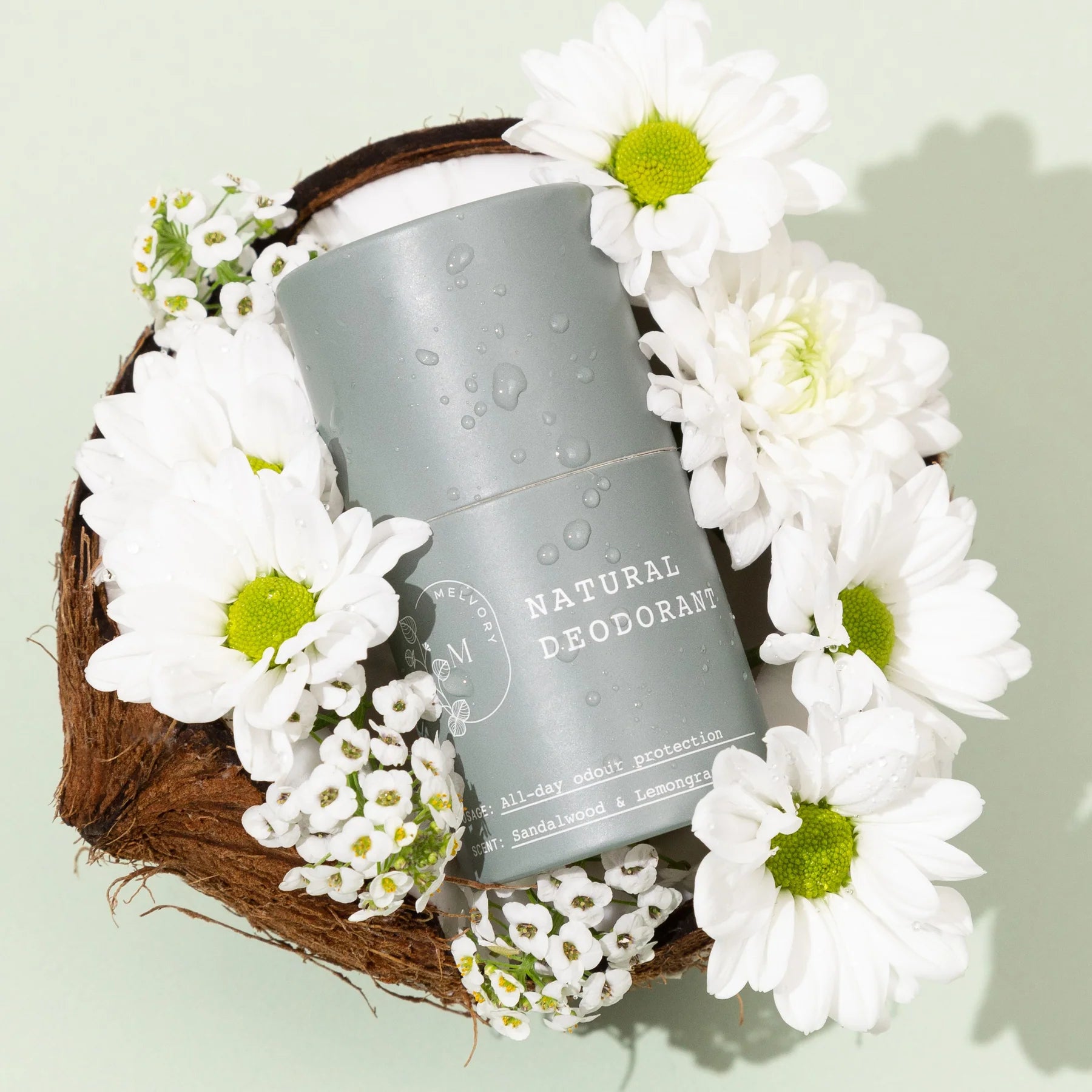 Natural Deodorant Sandalwood & Lemongrass