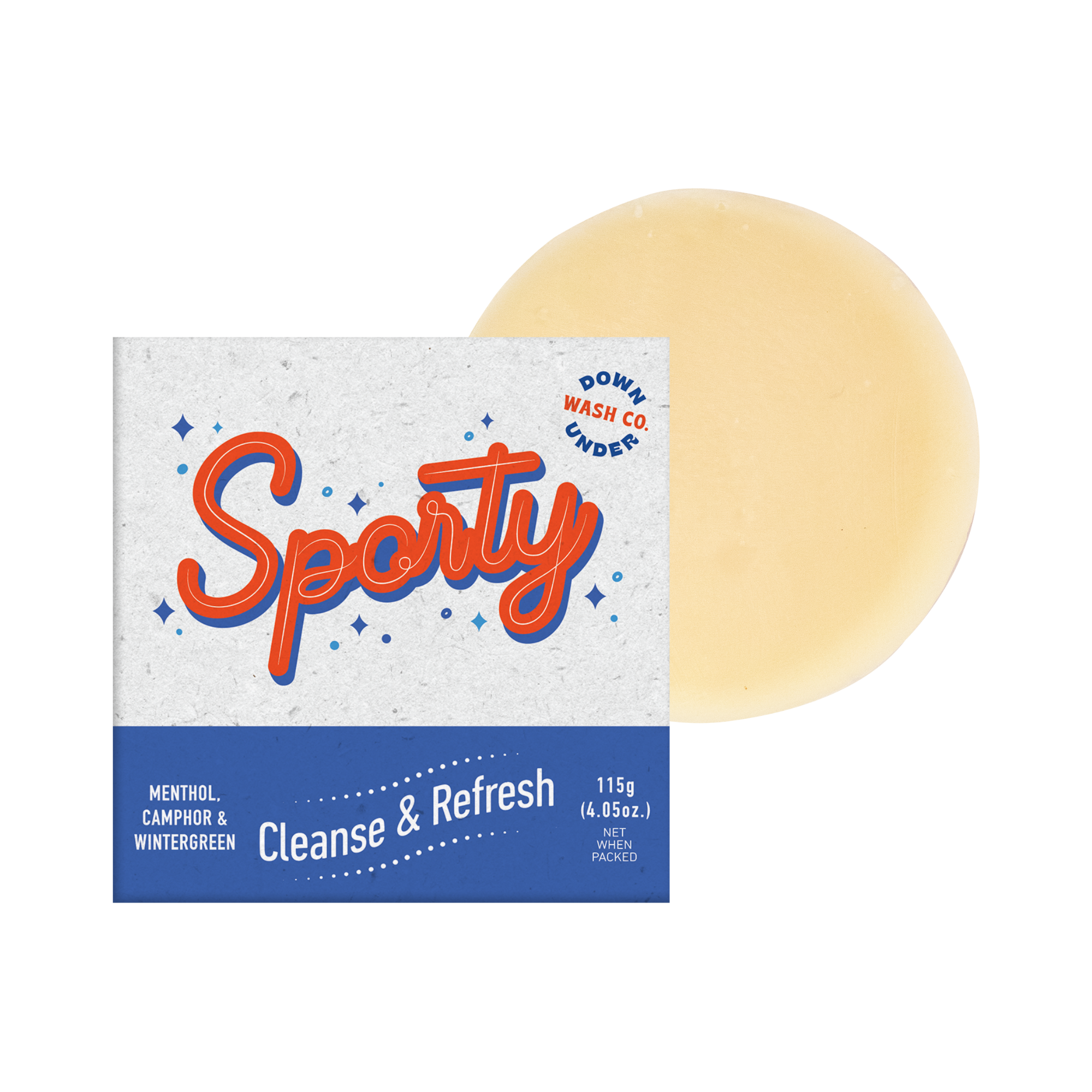 Sporty Cleanse & Refresh Soap Bar with Arnica, Calendula, Hypericum & German Chamomile