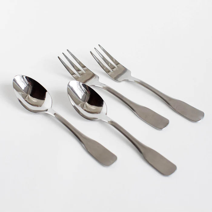 2 x Kids Stainless Steel Cutlery Set