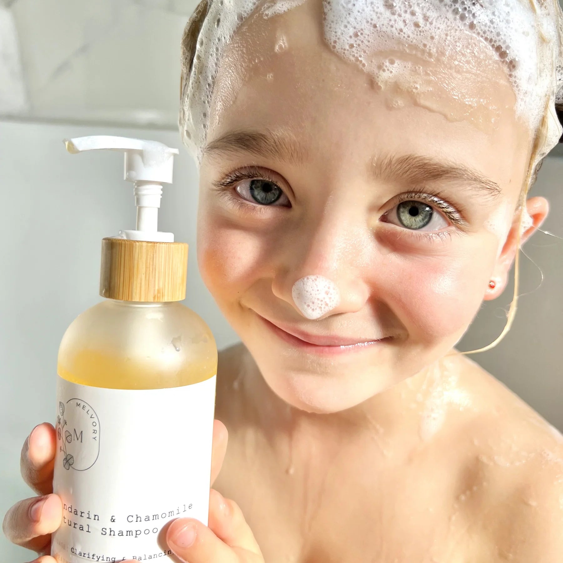 Mandarin & Chamomile Natural Shampoo