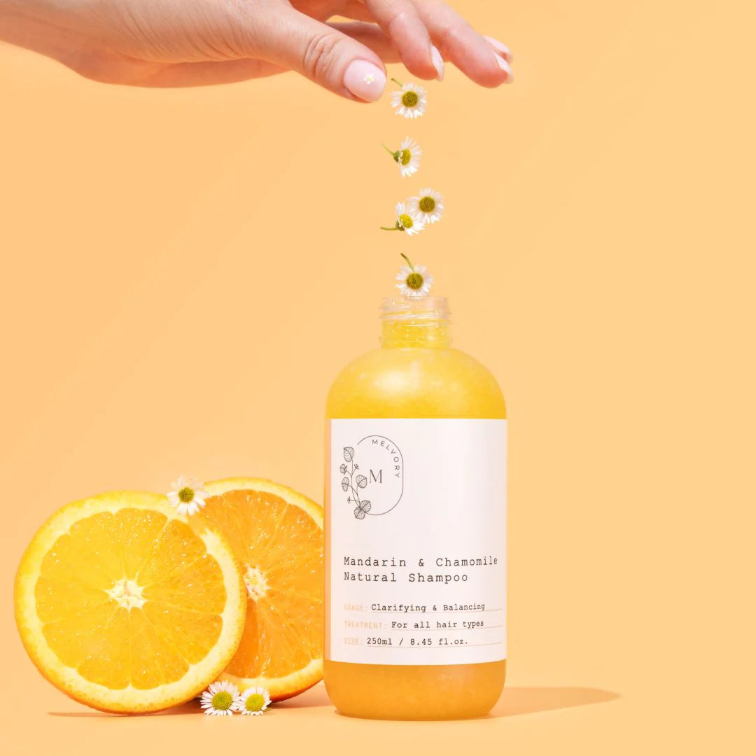 Mandarin & Chamomile Natural Shampoo