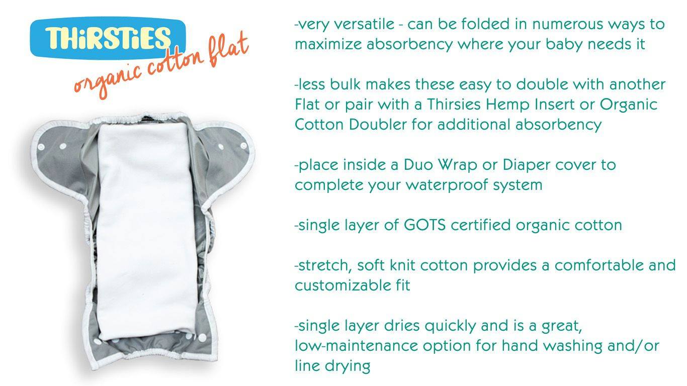 Organic Cotton Flat