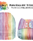 Mama Koala 1.0 - Our Exclusive: Rainbow Stripes