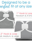 Diaper Cover (Hook & Loop)
