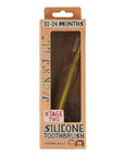 Jack N' Jill Silicone Baby Toothbrush (Stage 2: 12-24m)