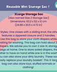 Storage Sac Size 2 (Drawstring)