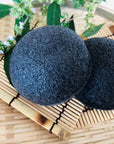 Charcoal Konjac Sponge (Facial Exfoliator)