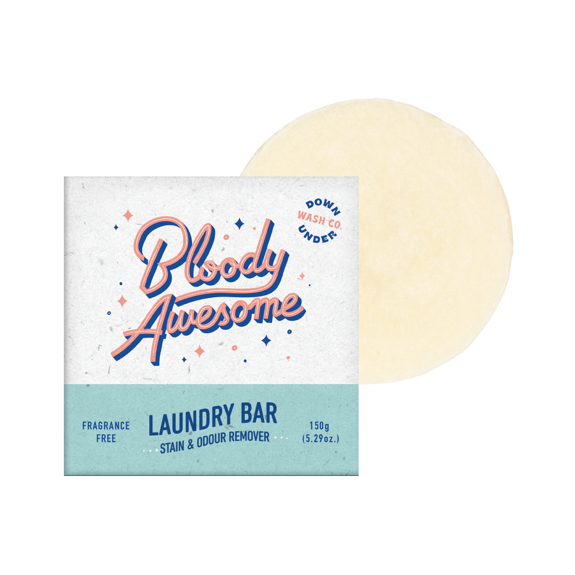 Bloody Awesome Laundry Range - Stain &amp; Odour Remover Bar
