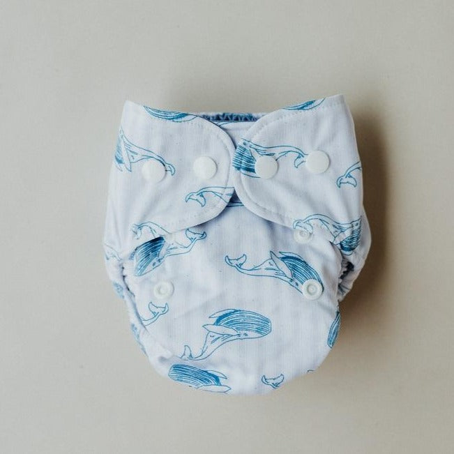 Newborn Wipeable Cover AI2 Nappy (Inserts Sold Separately)