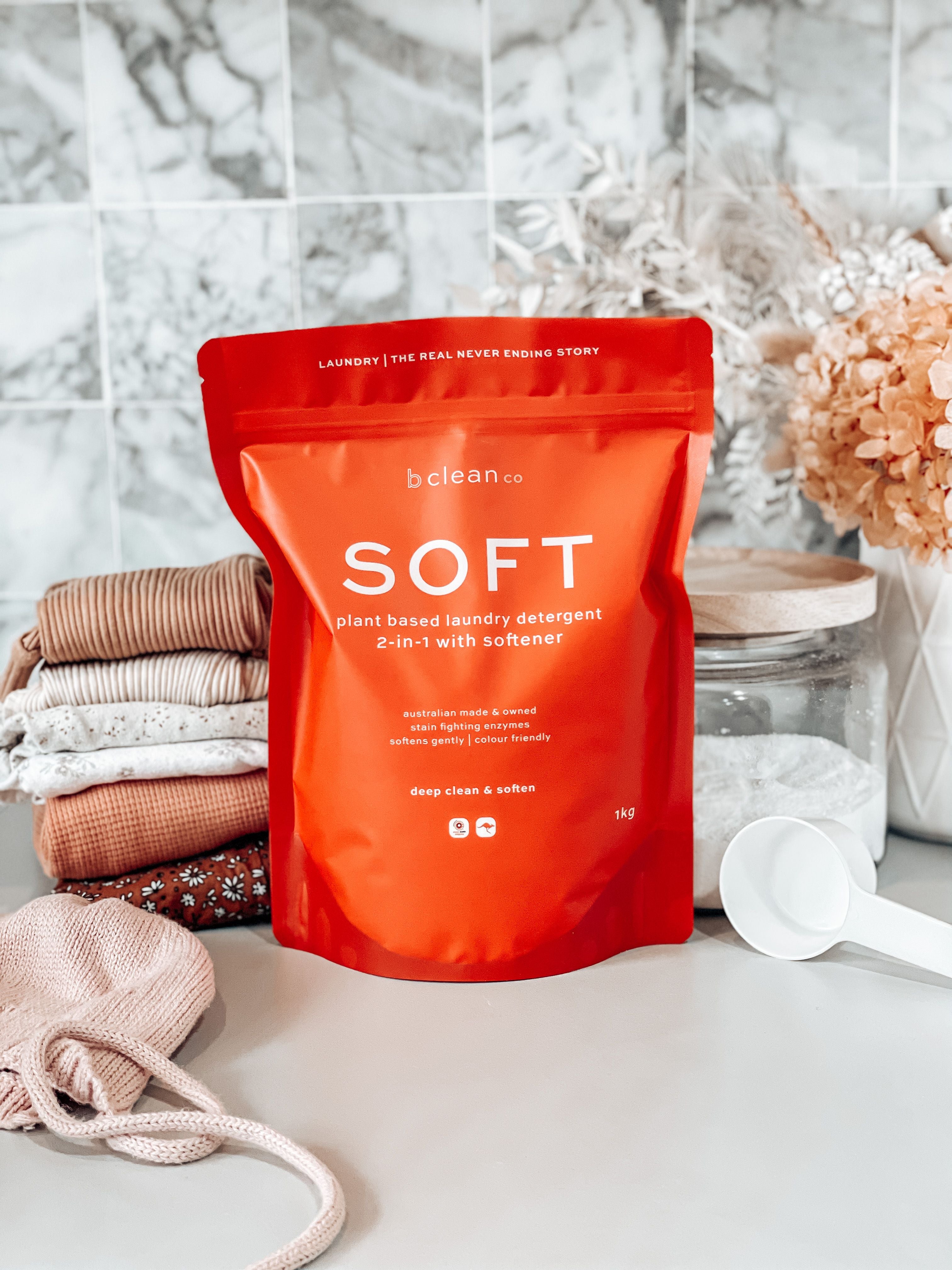 Soft shop laundry detergent