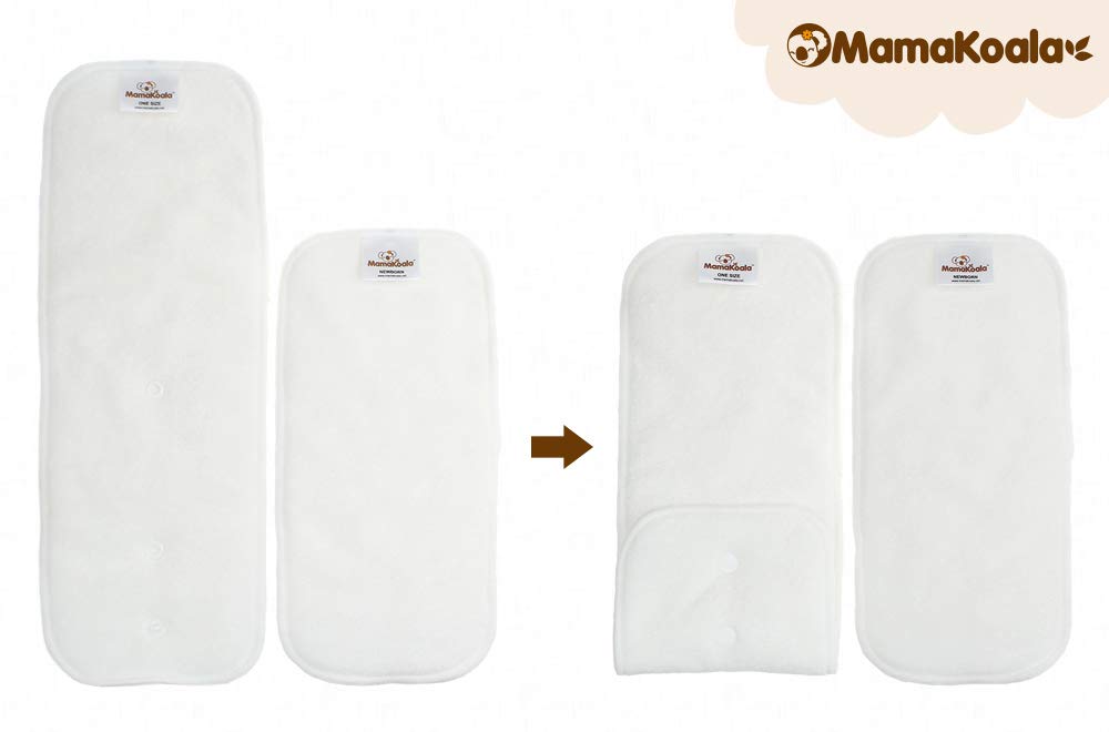 Bamboo Cloth Diaper Inserts Pack (One-size Insert and Newborn Insert)