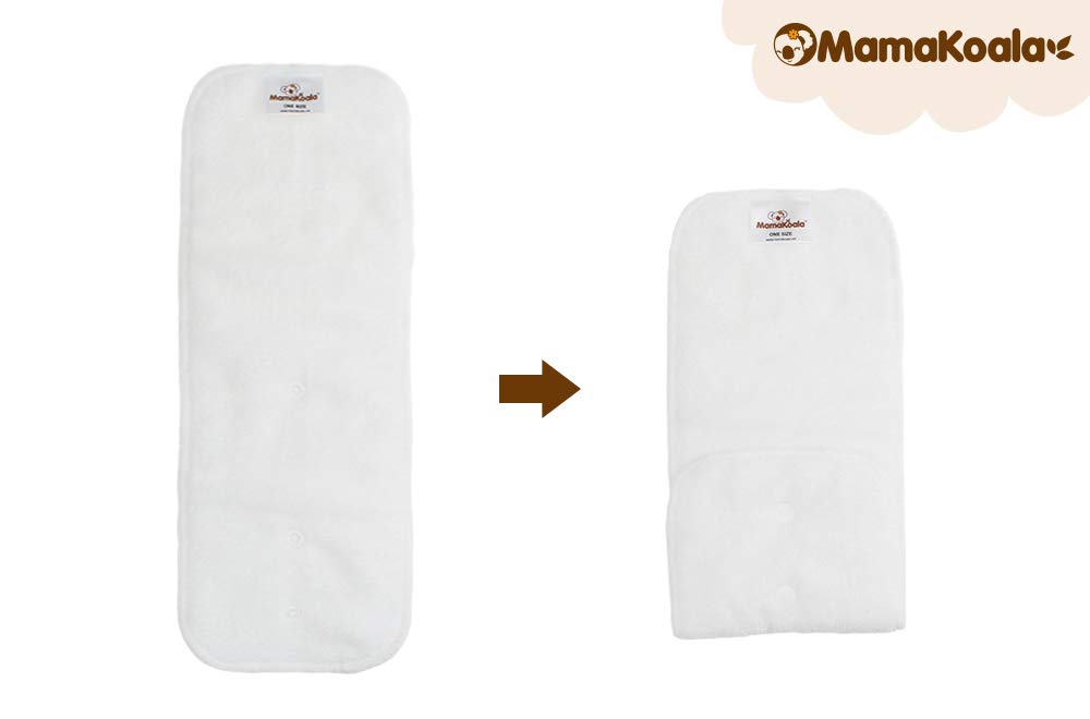 Adjustable One-Size 3-Layer Microfiber Inserts