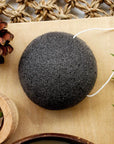 Charcoal Konjac Sponge (Facial Exfoliator)