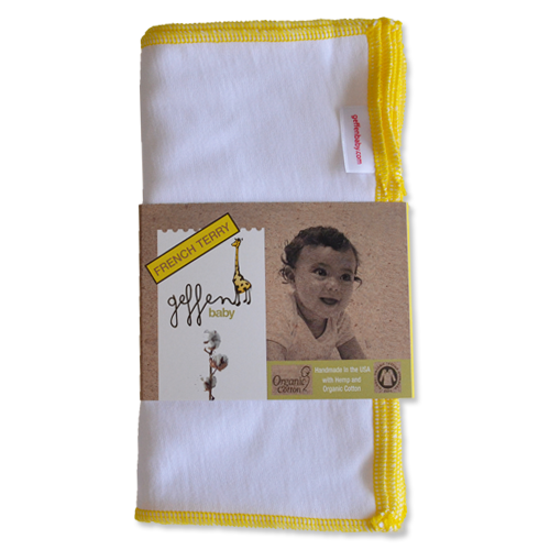 Hemp/Organic Cotton French Terry Cloth Wipes