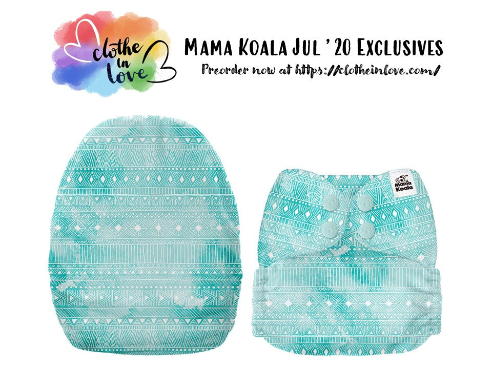 Mama Koala 1.0 - Our Exclusive: Tribal Cyan