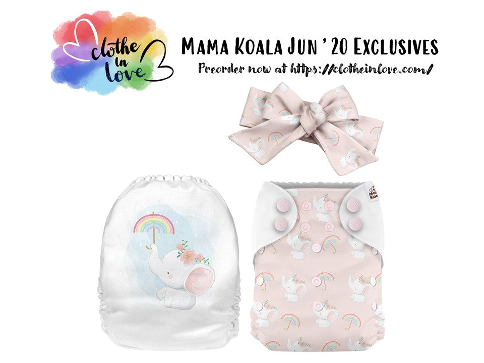 Mama Koala 1.0 - Our Exclusive: Elephant in the Rain(bow)