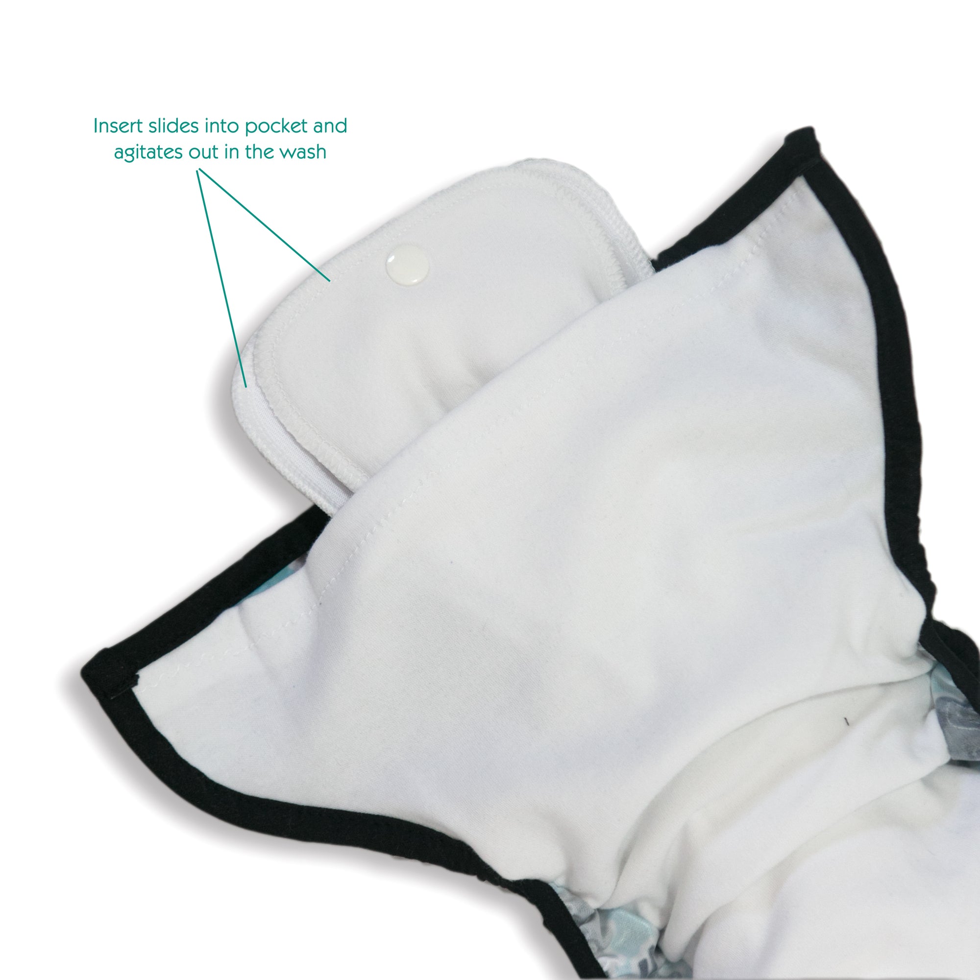 Natural One Size Pocket (Hook&amp;Loop)