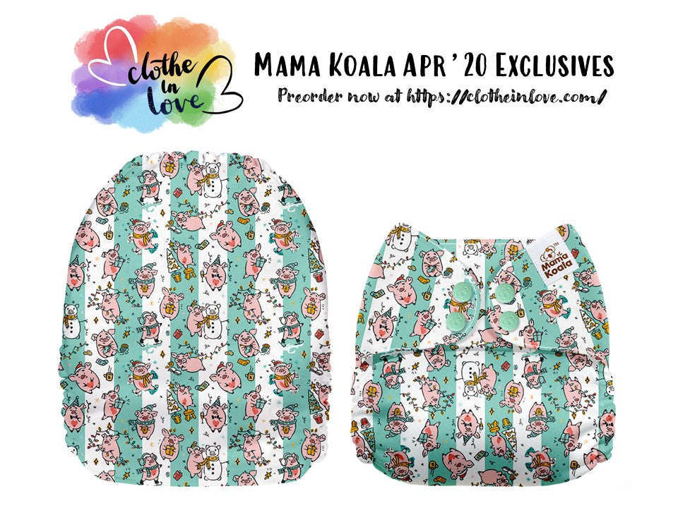 Mama Koala 1.0 - Our Exclusive: Piggies Christmas Fun!